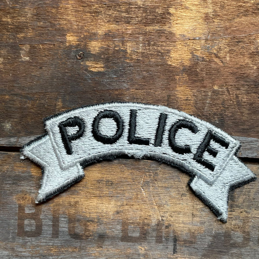 【USA vintage】ワッペン POLICE