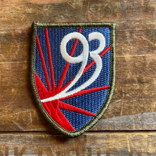 【USA vintage】ワッペン 第二次世界大戦 第 93 化学迫撃砲大隊