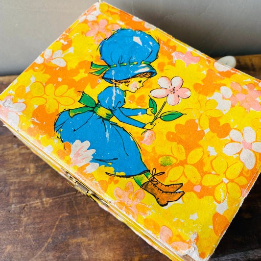 【JPN vintage】回転バレリーナ オルゴール付 ジュエリーボックス