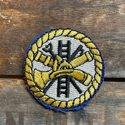 【USA vintage】ワッペン 消防署 Fire Department