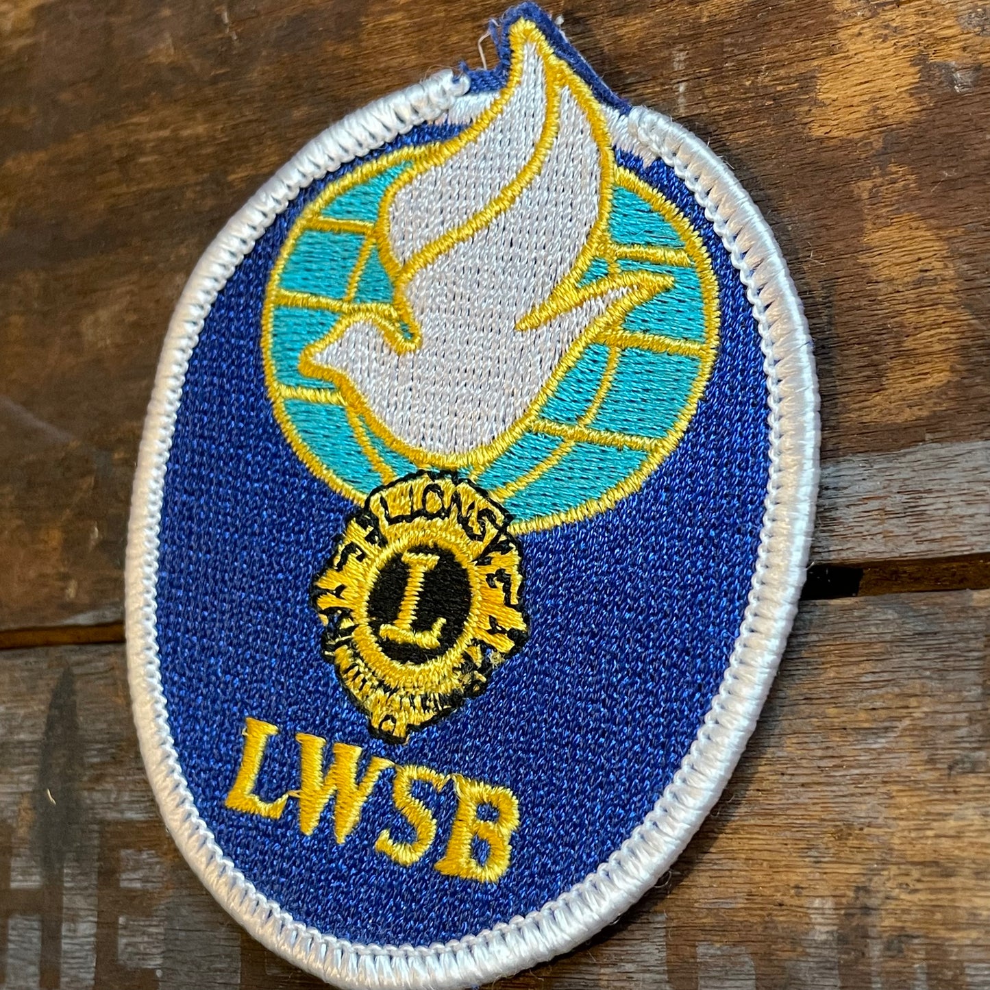 【USA vintage】ワッペン LWSB