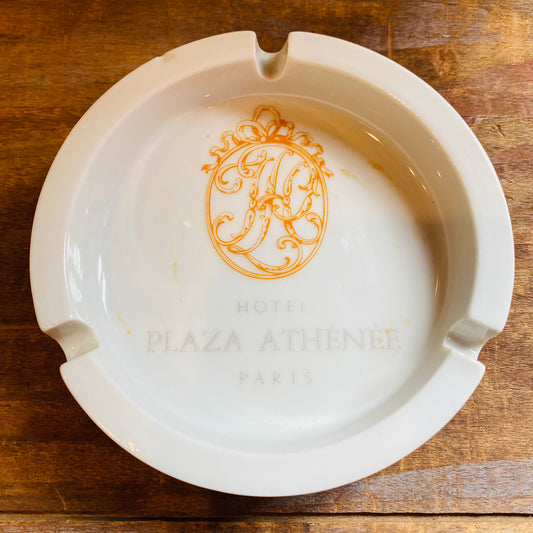 【1950s-1970s USA vintage】アドバタイジング 灰皿 HOTEL PLAZA ATHENEE