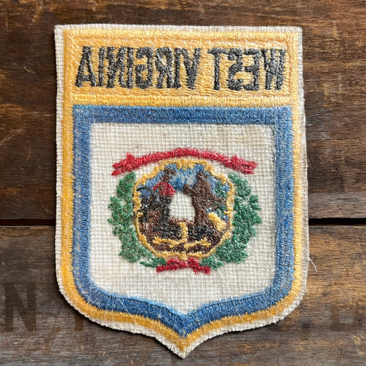 【USA vintage】 ワッペン ウエストバージニア州