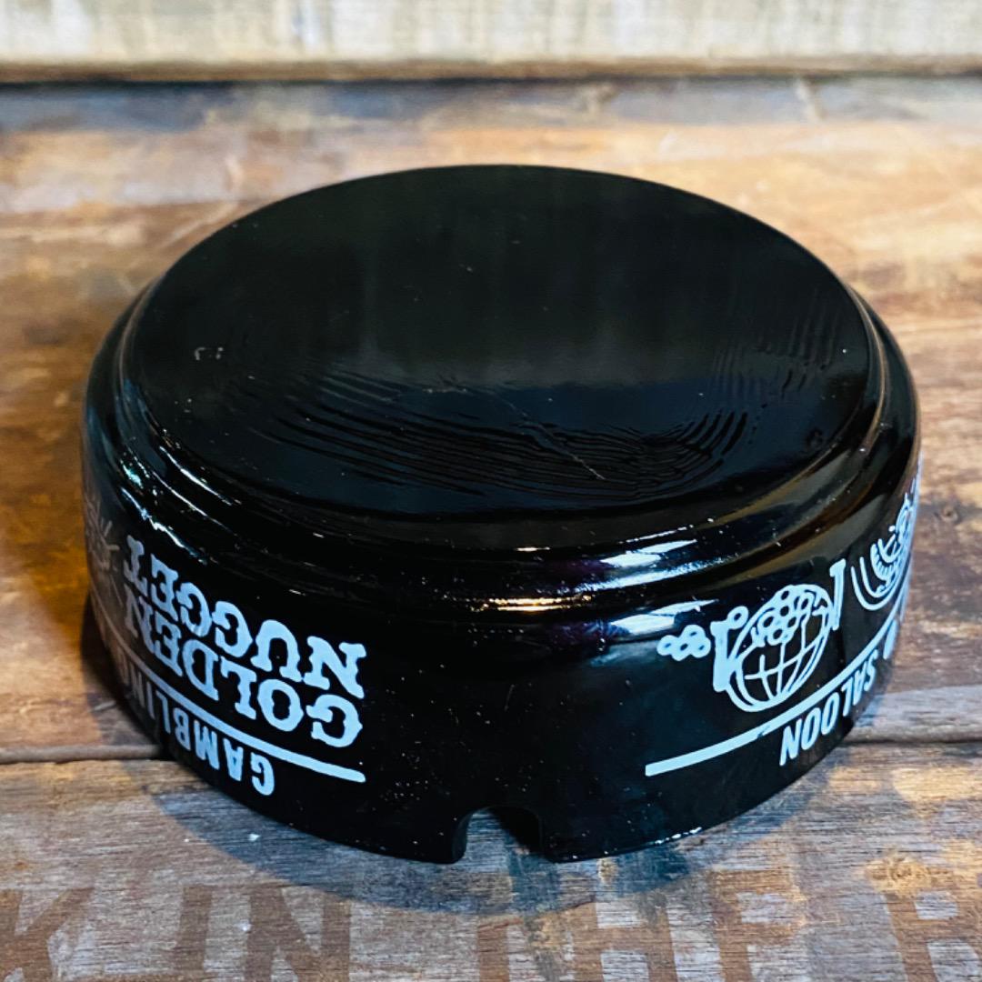 【1950s-1970s USA vintage】アドバタイジング 灰皿 GOLDEN NUGGET