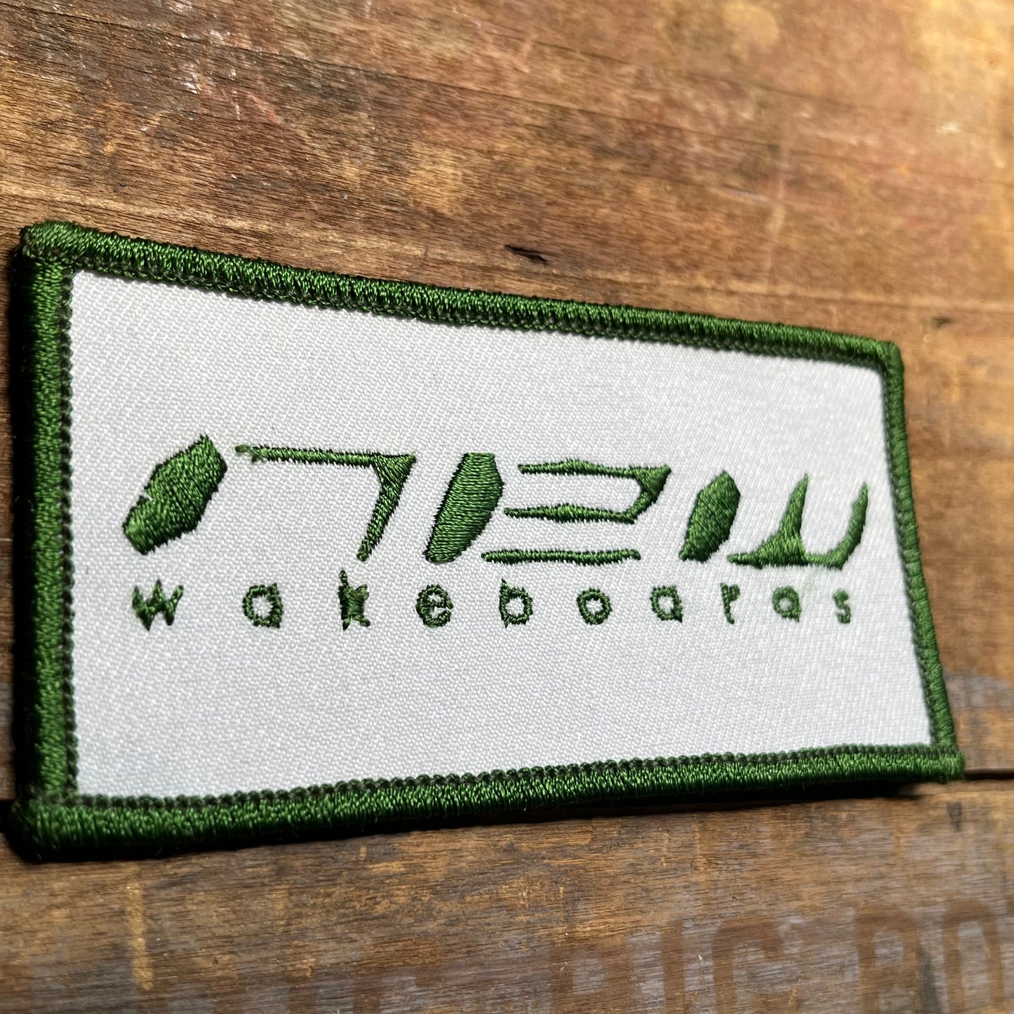 【USA vintage】ワッペン NEW wakeboaras