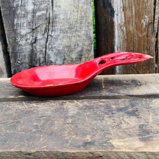 【USA vintage】アイアン製 キッチンスプーンレスト インテリア