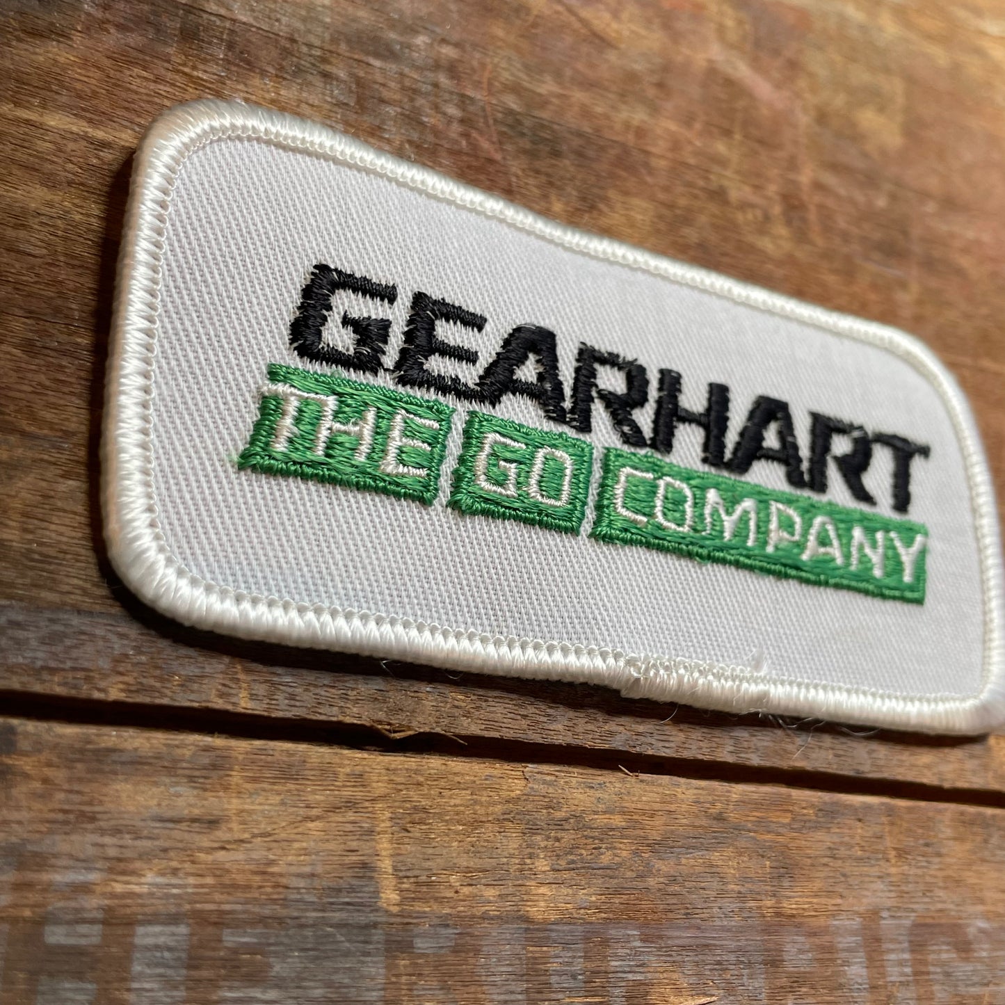 【USA vintage】ワッペン GEARHART THE GO COMPANY
