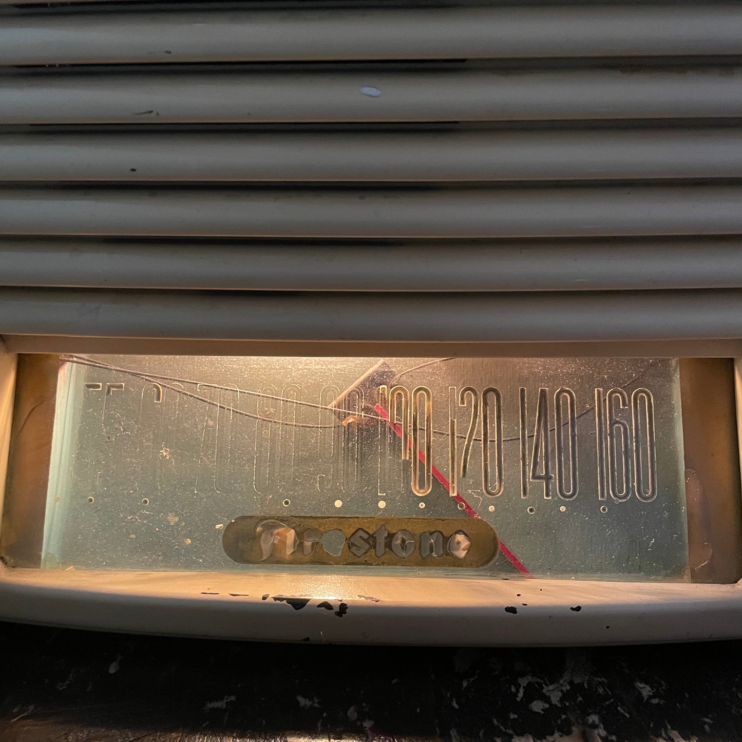 【1940’s vintage】Firestone トランジスタラジオ ライト