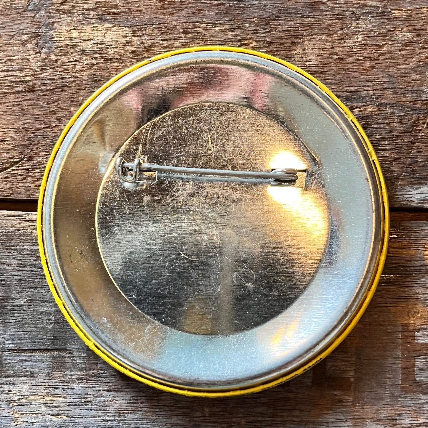 【USA vintage】缶バッジ VOTE Yoshikawa SUPERVISOR