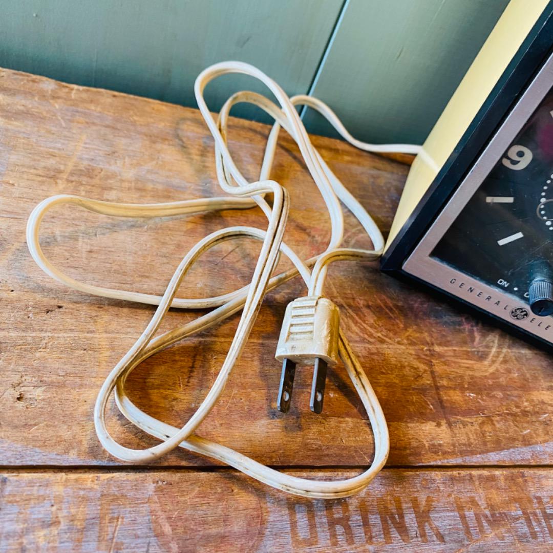 【1977USA vintage】GENERAL ELECTRIC 時計 ラジオ