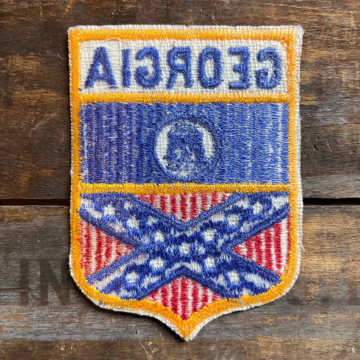 【USA vintage】 ワッペン ジョージア州