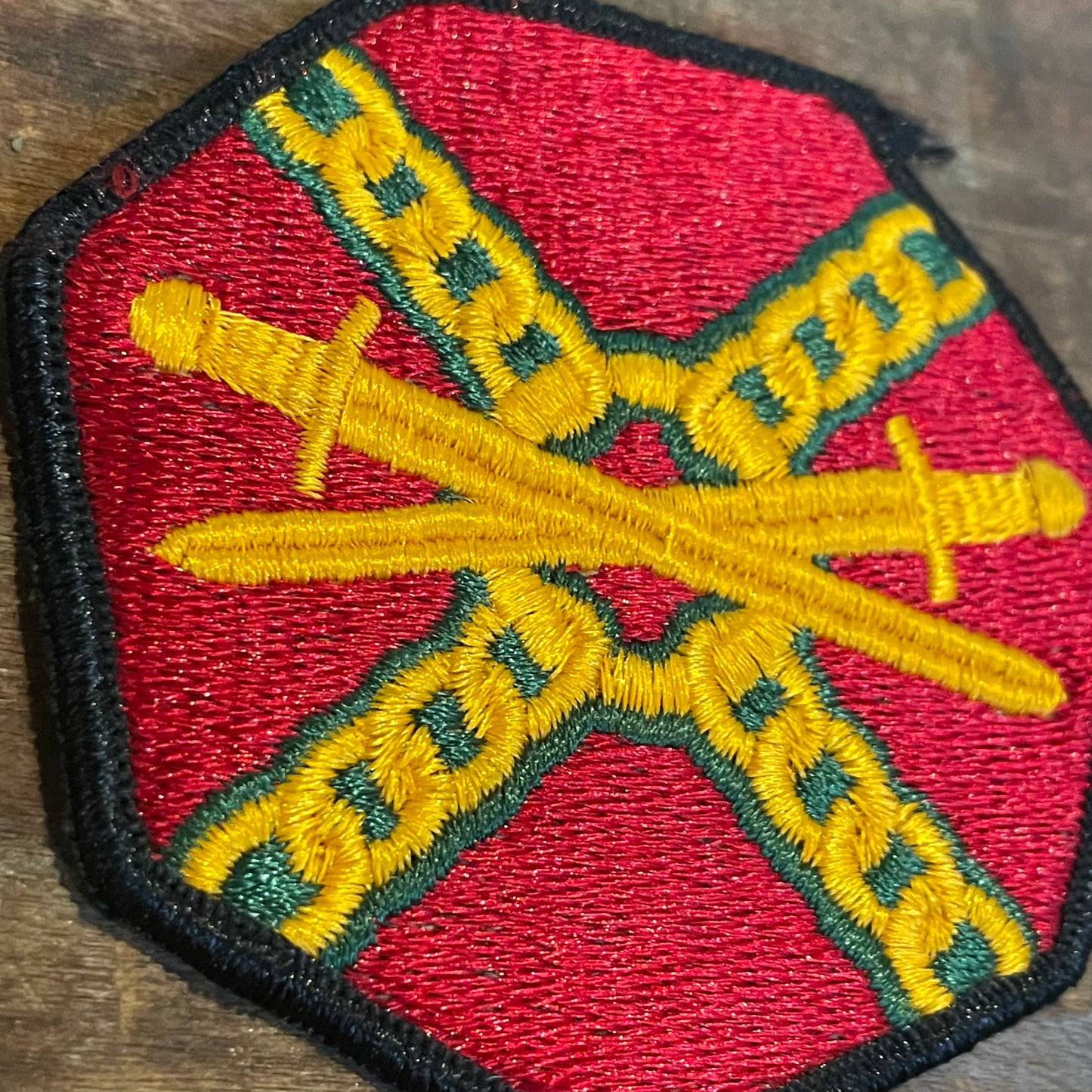 【USA vintage】ワッペン アメリカ陸軍施設管理コマンド