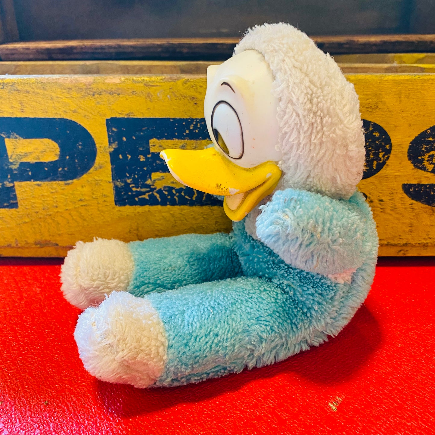 【1970s vintage】Disney ドナルド ラバーフェイスドール