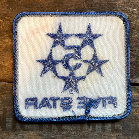 【USA vintage】ワッペン FIVE STAR