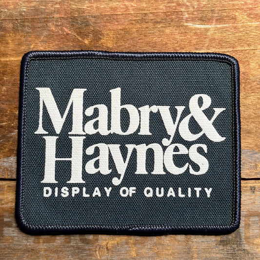 【USA vintage】ワッペン Mabry & Haynes