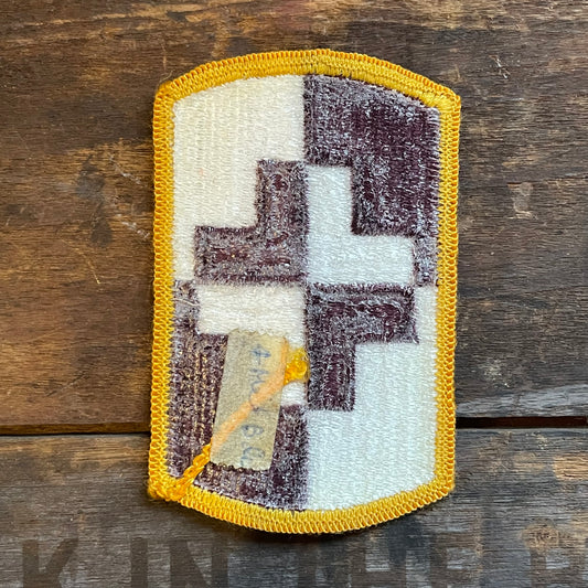 【USA vintage】ワッペン 米軍 第4医療旅団 4th Medical Brigade