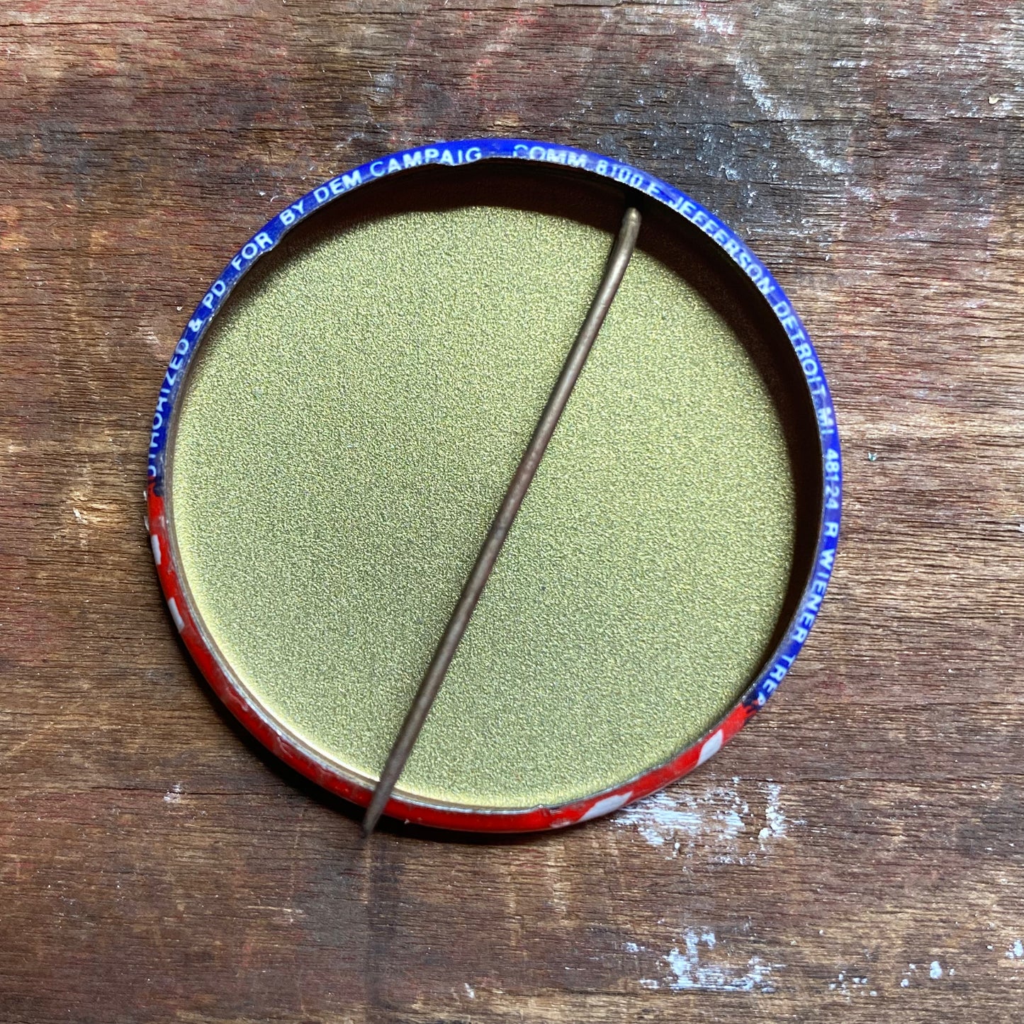 【USA vintage】缶バッジ MONDALE FERRARO