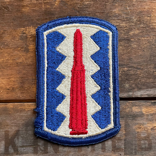【USA vintage】ワッペン 第197歩兵旅団