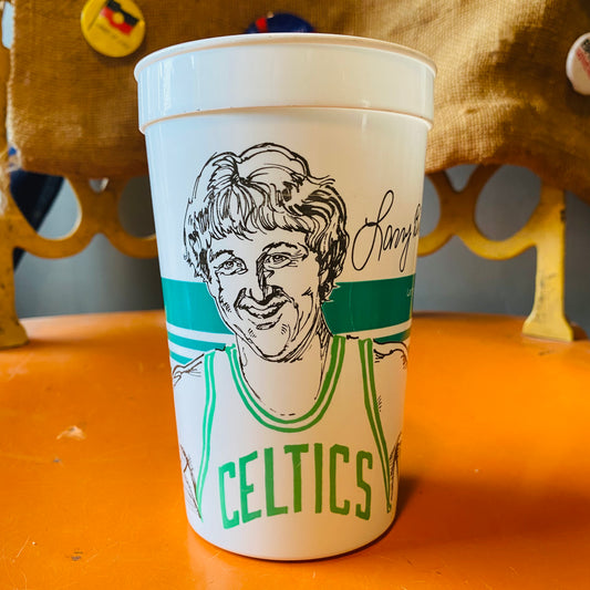 【USA vintage】Larry Bird 7UP プラスチックカップ