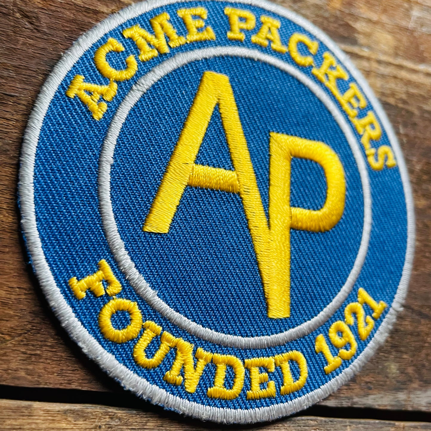 【USA vintage】ワッペン ACME PACKERS