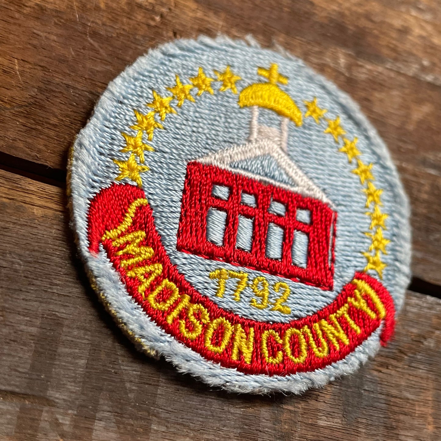 【USA vintage】ワッペン Madison Country