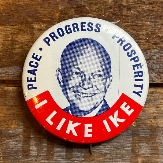 ドワイド「IKE」アイゼンハワー 大統領選挙バッジ
