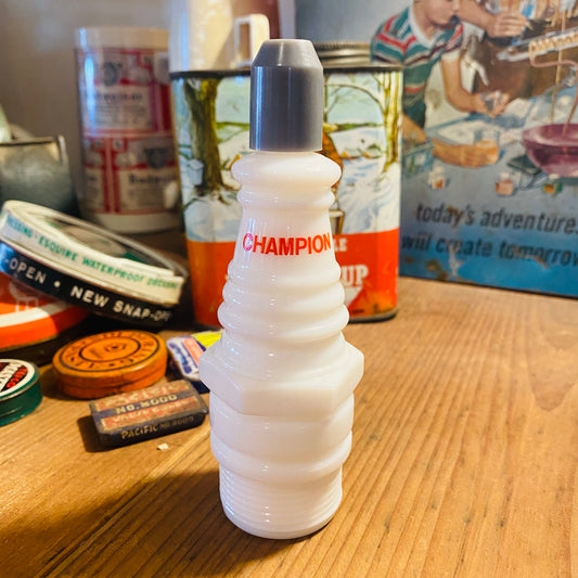 【1975 USA vintage】AVON CHAMPION プラグ ボトル