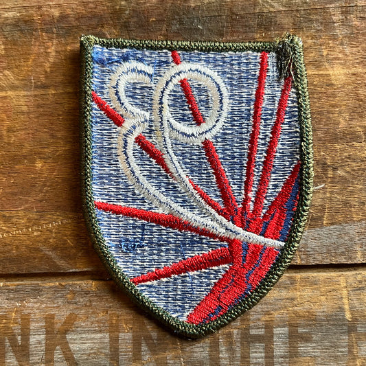 【USA vintage】ワッペン 第二次世界大戦 第 93 化学迫撃砲大隊