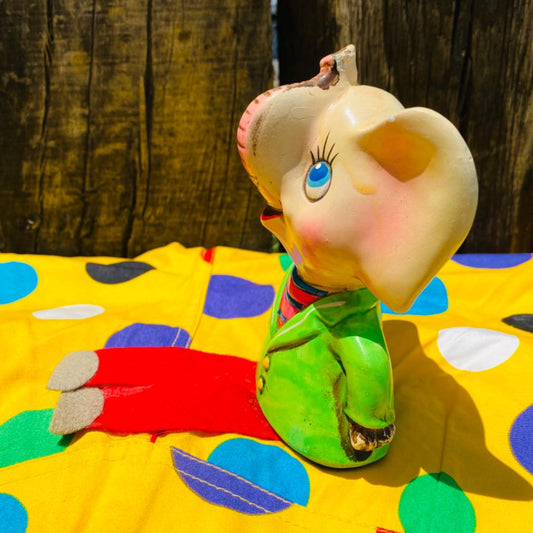 【JAPAN vintage】THRIFCO JAPAN ゾウ コインバンク