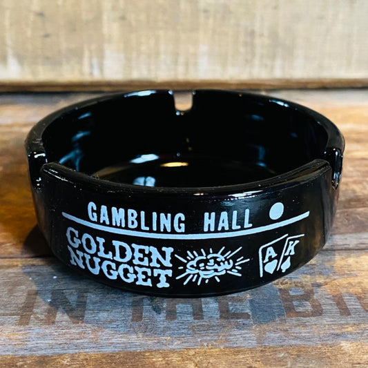 【1950s-1970s USA vintage】アドバタイジング 灰皿 GOLDEN NUGGET