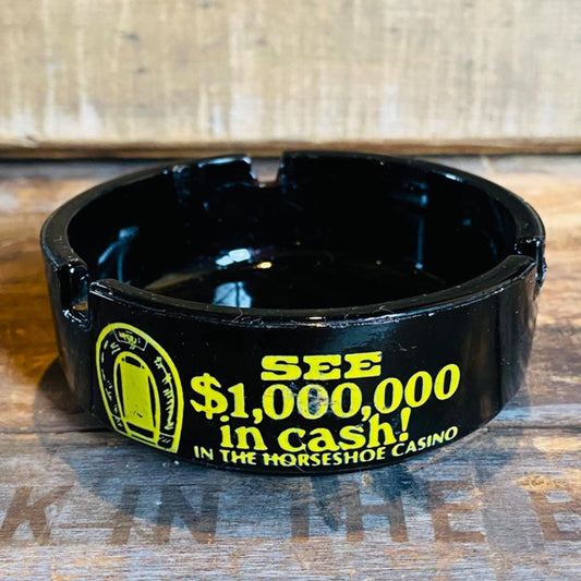 【1950s-1970s USA vintage】アドバタイジング 灰皿 HORSESHOE
