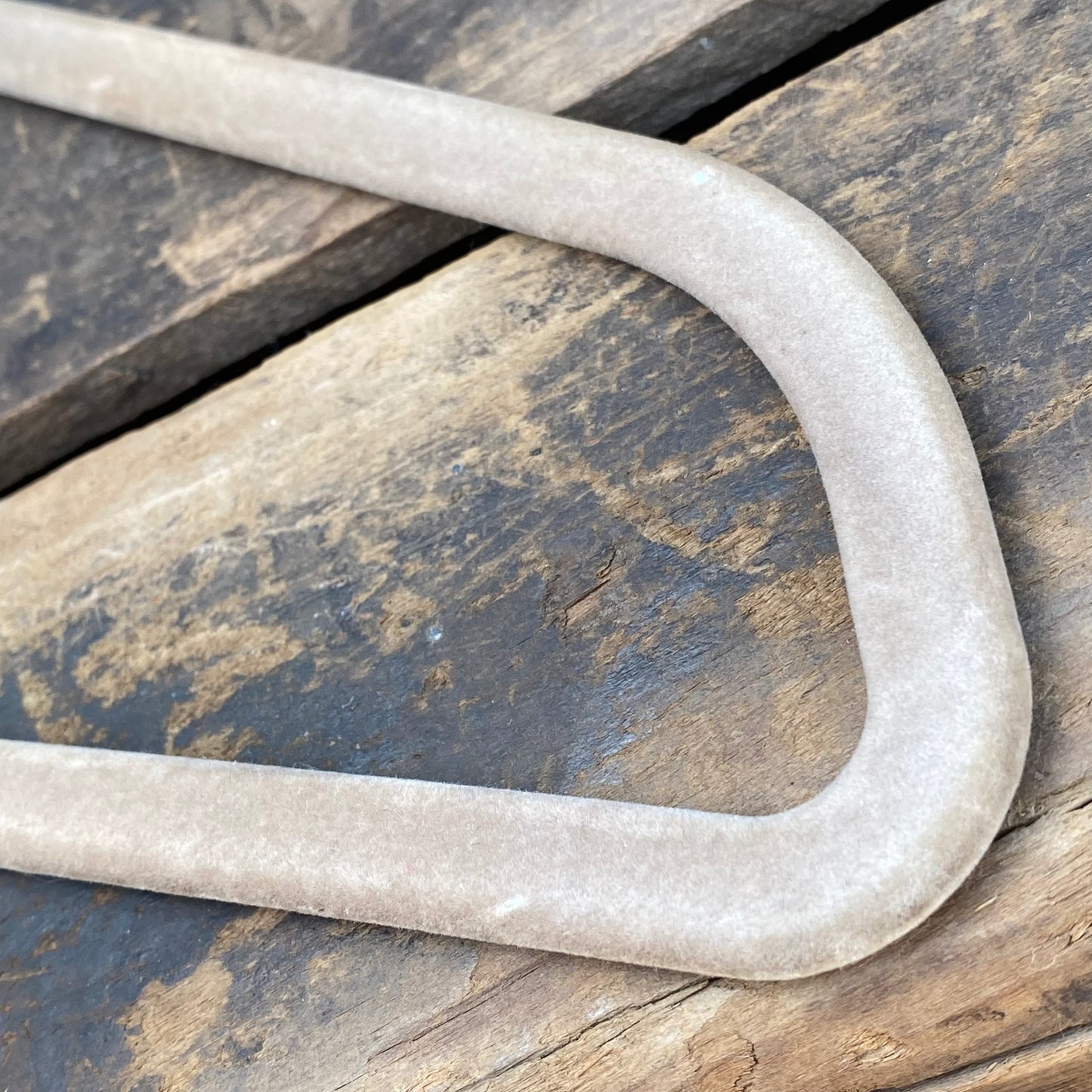 【USA vintage】hanger ハンガー グレージュ