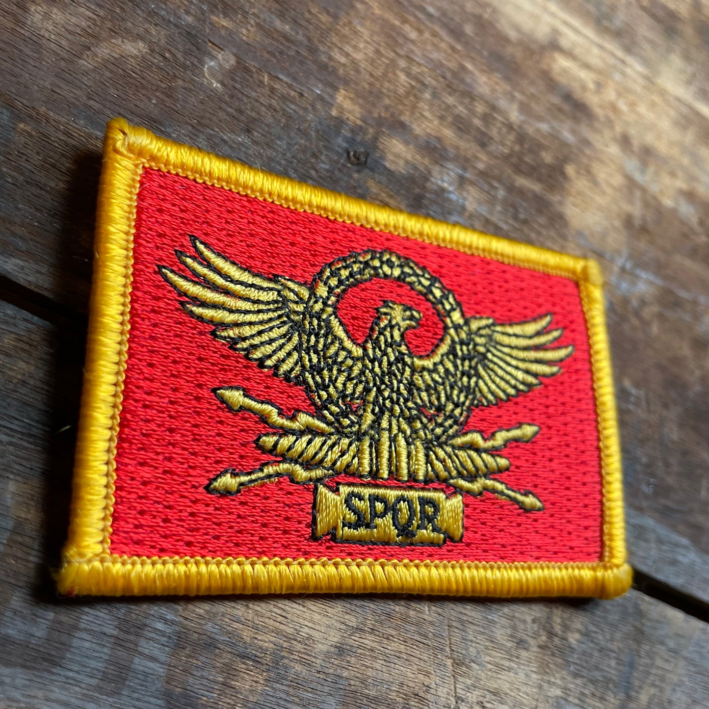 【USA vintage】ワッペン SPQR