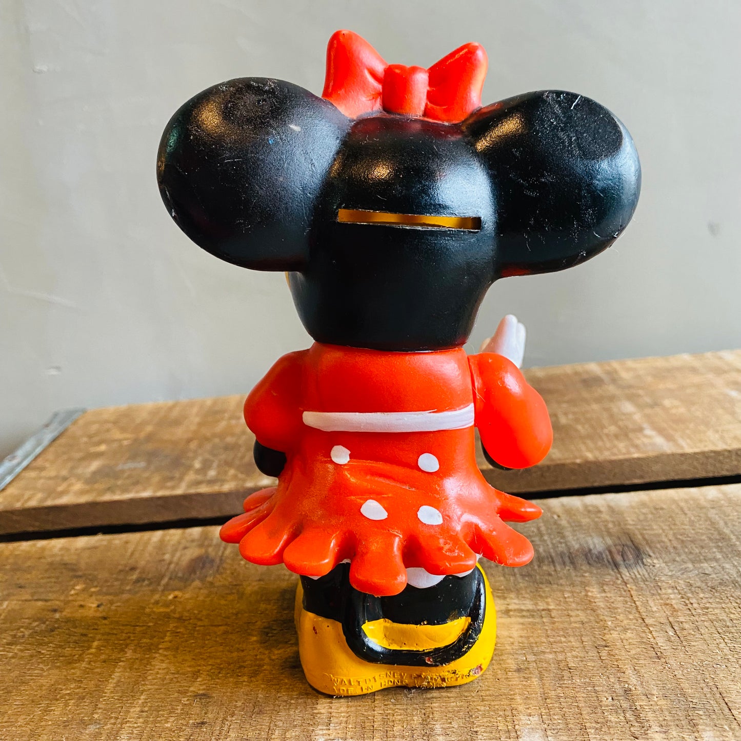 【1980's vintage】Disney コインバンク 貯金箱