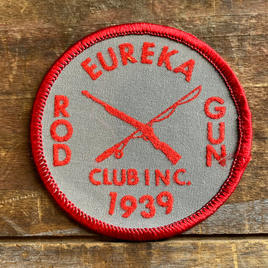 【USA vintage】ワッペン EUREKA GUN エウレカ ユーレカ