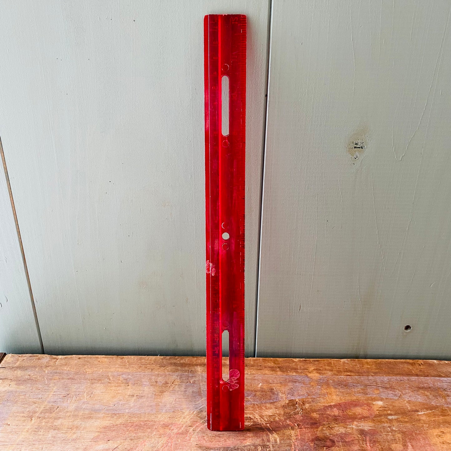 【USA vintage】ルーラー プラスチック 赤