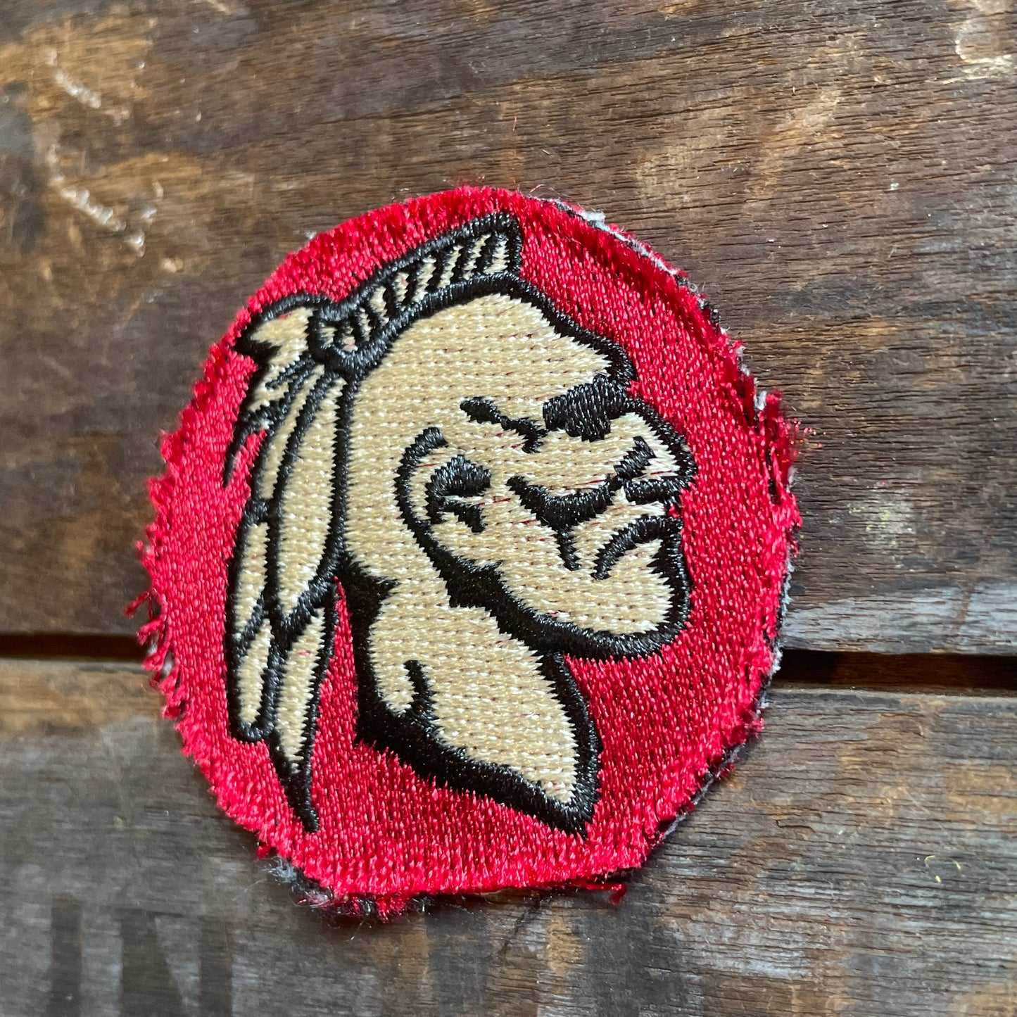 【USA vintage】ワッペン ネイティブアメリカン インディアン