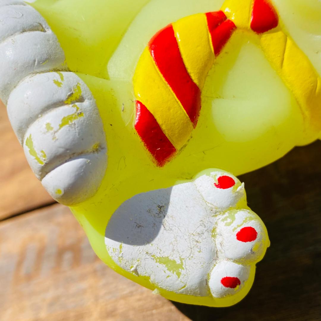 【JPN vintage】ソフビ 猫 おもちゃ