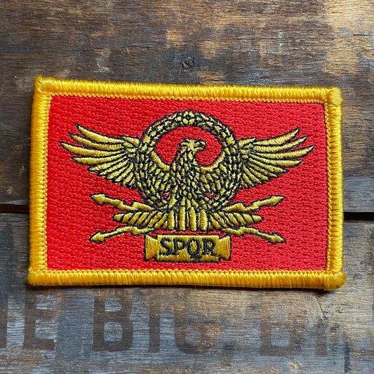 【USA vintage】ワッペン SPQR