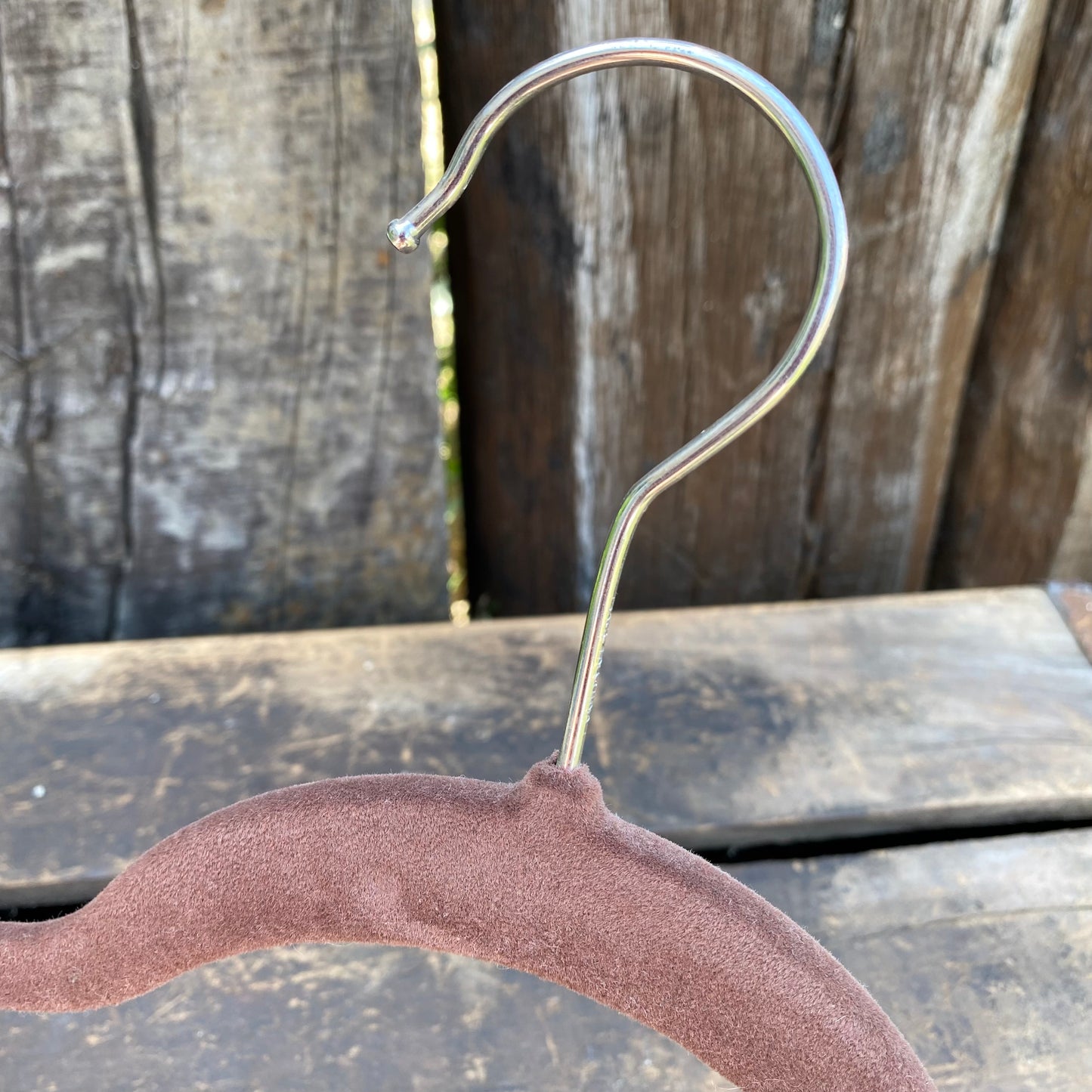 【USA vintage】hanger ハンガー ブラウン