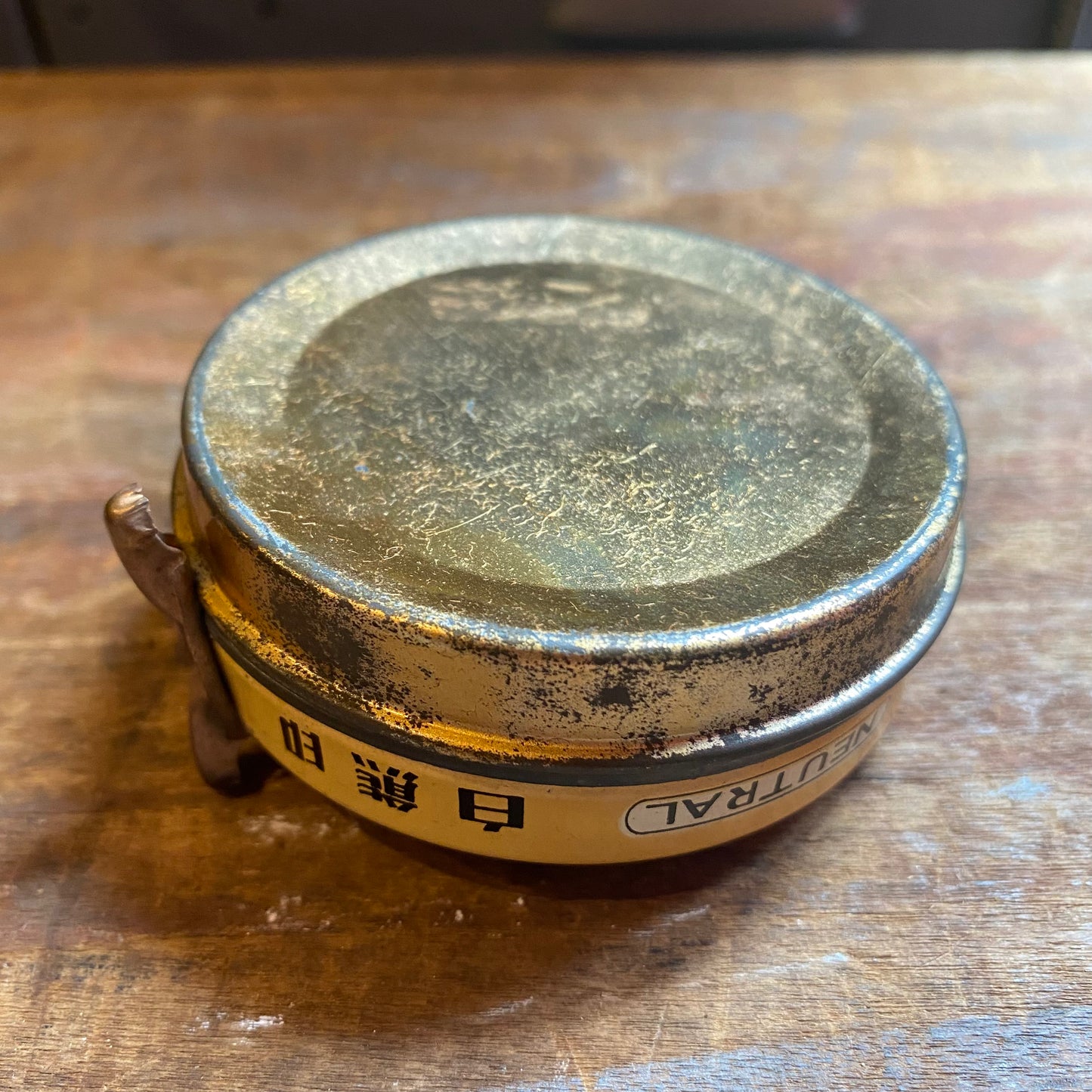 【vintage】White Bear スポーツポリッシュ 缶