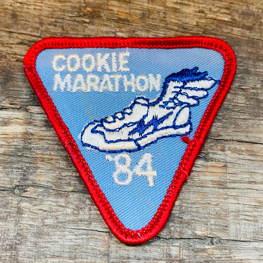 【1984 USA vintage】ワッペン 三角 スニーカー