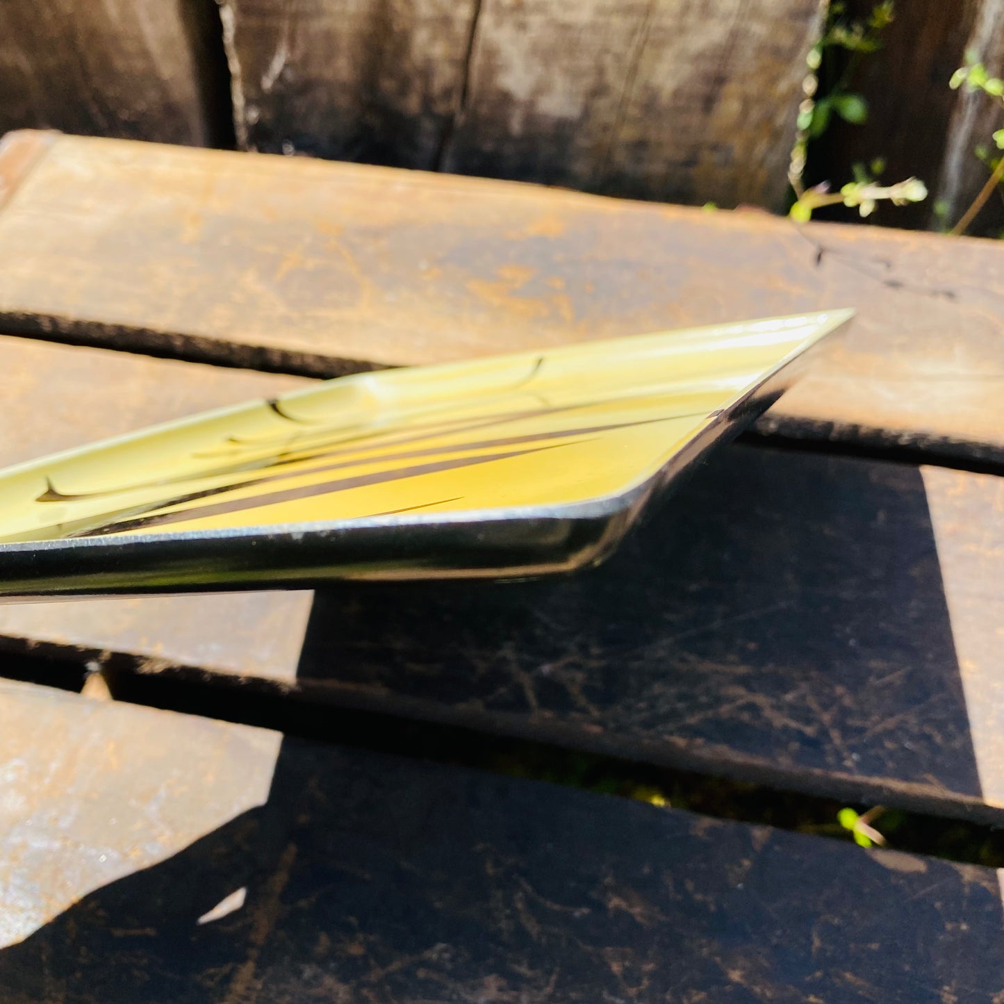 【vintage】トレイ ゼブラ柄