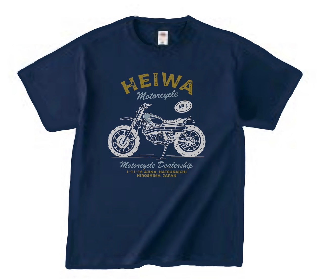 平和なTシャツ10 ネイビー