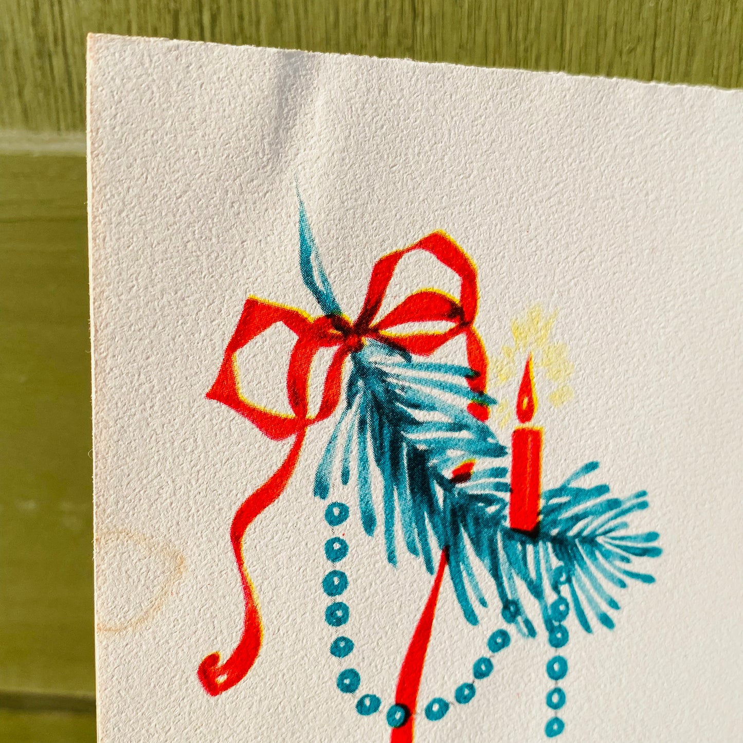 【USA vintage】クリスマス メッセージカード④