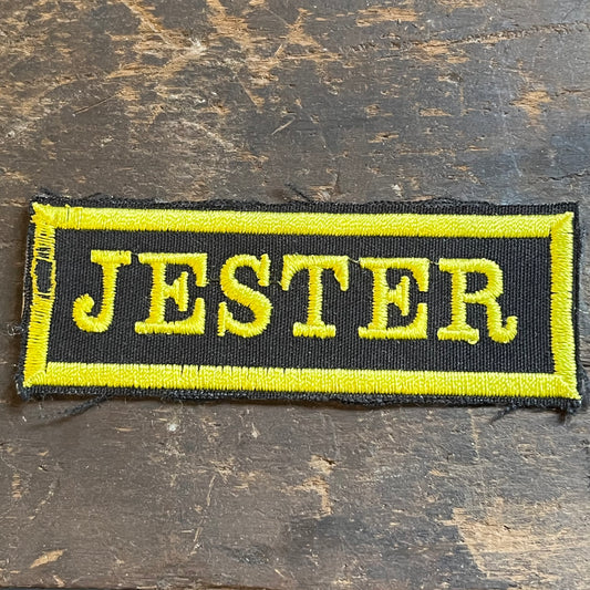 【USA vintage】ワッペン JESTER