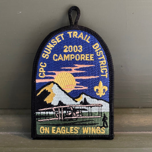 【USA vintage】ワッペン 2003 Camporee ボーイスカウト