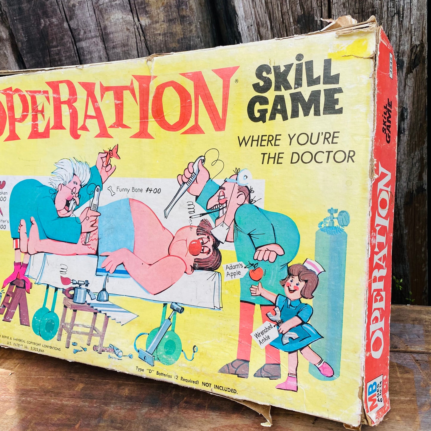 【1965 USA vintage】operation board game