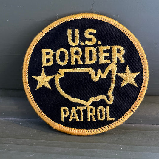 【USA vintage】ワッペン US. BORDER PATROL