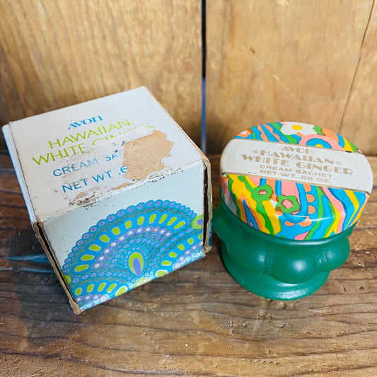 【1960s USA vintage】AVON クリーム 瓶